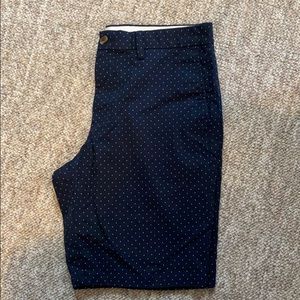 Old Navy Blue Dotted Shorts